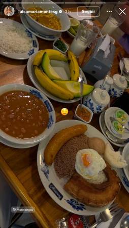 La publicación de la esposa de Rafael Gutiérrez. 