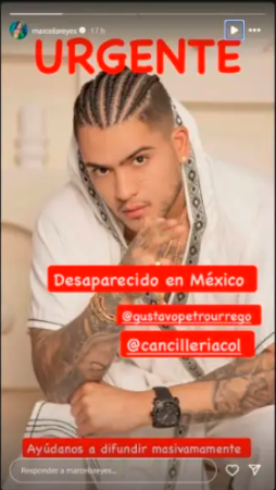 Marcela Reyes anunciando la desaparición de B-King. /FOTO: INSTAGRAM @marcelareyes