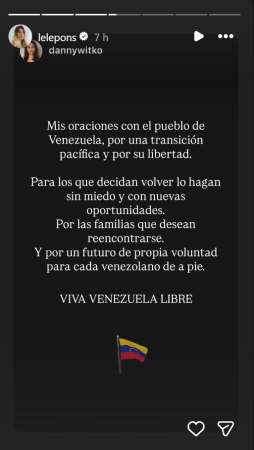 FOTO: INSTAGRAM @LELEPONS