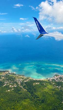 Panorámica sobrevuelo Jamaica. FOTO: CORTESÍA JUAN DAVID ARANGO