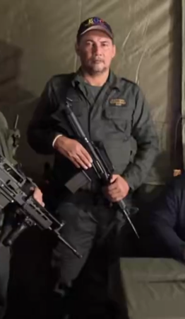 Orozman Orlando Osten Blanco, alias Rodrigo Flechas. FOTO: TOMA VIDEO @soygaitanista