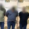Tres extraditables capturados en Medellín. FOTO: POLICÍA METROPOLITANA VALLE DE ABURRÁ