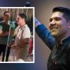 El cantante y su agrupación se encontraban en Sincelejo, Sucre, realizando un toque donde, incluso, se encontraron con Elder Dayán Díaz. FOTOS: CAPTURA DE VIDEO IG<span class="mln_small-caps_mln"> @SOYQUINTOPODER Y @KBETOZULETA </span>