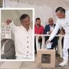 El presidente Gustavo Petro votó en la mesa N.° 1, ubicado en la Plaza de Bolívar, en el centro de Bogotá. FOTOS: X @petrogustavo Y CAPTURA DE VIDEO