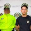 Diego Alejandro Galicía Jaramillo fue capturado mediante orden judicial por agentes de la Sijín de la Policía. FOTO: CORTESÍA