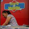Venta de lotería en el centro de Medellín. FOTO: ARCHIVO - MANUEL SALDARRIAGA
