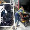 La motocicleta fue inmovilizada por agentes de tránsito. FOTO: ALCALDÍA DE MEDELLÍN