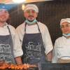 De izquierda a derecha: Duván Moreno, Alonso Moreno, Yulieth Jiménez y Alva Lucía Cartagena hacen parte del grupo cocinero. FOTO: CORTESÍA