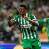 Andrés Felipe Román se convirtió en otra cuota de gol para los verdolagas. FOTO: ANDRÉS CAMILO SUÁREZ