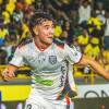 Miguel Ángel Marulanda, figura en la ida, quiere aportar más goles para celebrar con el Naranja un título en la B. FOTO: CORTESÍA ENVIGADO