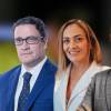 De izq. a der.: Iván Cancino, Juliana Gutiérrez, Jaime Andrés Beltrán<span class="mln_small-caps_mln">,</span>Viviane Morales, Mauricio Gómez Amín y Elsa Noguera. FOTOS: COLPRENSA, CAMACOL Y X
