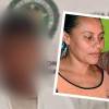 Luz Edilma Chavarría Misas como víctima (detalle) y captura de su esposo como presunto feminicida. FOTO: TOMADA DE HORA 13 (VÍCTIMA) Y CORTESÍA DEPARTAMENTO DE POLICÍA ANTIOQUIA (SEÑALADO RESPONSABLE)