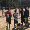 La cancha de San Javier El Salado es el lugar de entrenamientos. Actualmente, Willington Cano, tiene alrededor de 250 niños, niñas, jóvenes y adolescentes entrenando con el club. FOTO: Club Semillas de Vida y Paz.