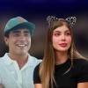 El beso entre Felipe Saruma y Sofía Jaramillo se dio en un concierto en Cúcuta. FOTO: INSTAGRAM Y 15 MINUTOS