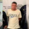 José Guillermo Beltrán, mecánico asesinado (izq.) y captura del presunto homicida (der.). FOTO: NP NOTICIAS Y POLICÍA ANTIOQUIA 