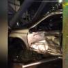 Accidente entre carro y moto en la autopista Sur, en Itagüí. FOTO: REDES 