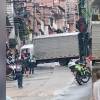 Este es el camión implicado en el accidente.FOTO: CORTESÍA Y DENUNCIAS ANTIOQUIA