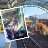 La contingencia provocó que el metro solo opere entre Niquía - Caribe e Industriales - La Estrella. FOTO: METRO DE MEDELLÍN Y ALEJANDRA MORALES
