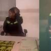 En redes sociales se han divulgado dos videos de la situación. FOTO: CAPTURA DE VIDEO