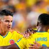 James Rodrígez salió después del primer tiempo y tiene que ver con el cuadro viral. FOTO: IG @fcfseleccioncol