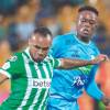 <p>Andrés Sarmiento viene enchufado con el gol y ha aportado a los triunfos verdes en varios </p><p>partidos. FOTO: CAMILO SUÁREZ.</p>