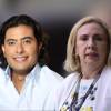 Nicolás Petro y exfiscal Lucy Marcela Laborde Betancourt. FOTOS: REDES SOCIALES Y ZONA CERO