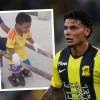 El futbolista antioqueño se conmovió con la historia de los mellizos cartageneros. FOTO: GETTY Y CAPTURA DE VIDEO