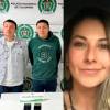 Hermanos Gómez Cardozo y Diana Ospina. FOTOS: FISCALÍA Y REDES SOCIALES