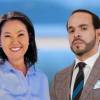 A la izquierda, Keiko Fujimori, candidata a la presidencia de Perú. A la derecha, Abelardo de la Espriella, candidato a la presidencia de Colombia. FOTOS: FACEBOOK KEIKO SOFÍA FUJIMORI Y COLPRENSA