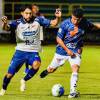 Jeison Medina (izq.) le había dado el empate parcial al Medallo, pero no fue suficiente para evitar la derrota en Boyacá, donde no ingresan hinchas ni locales ni visitantes por decisión de las autoridades locales. FOTO: MCGIVER BARÓN <b><span class="mln_small-caps_mln">/ COLPRENSA</span></b>