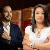 Abelardo de la Espriella y Claudia Benavides, nombrada ministra de Ciencia. FOTOS: COLPRENSA Y X DE CLAUDIA