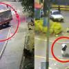 Con cámaras de seguridad le hicieron todo el seguimiento al vehículo involucrado. FOTO: VIDEO ALCALDÍA DE MEDELLÍN
