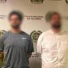 Ellos son los hermanos Pacheco, capturados en Laureles. FOTO: POLICÍA NACIONAL