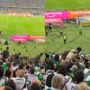 Llegada de los jugadores y delegación de Chapecoense a las gradas del Atanasio Girardot de Medellín. FOTOS: CAPTURAS DE VIDEO IG CHAPECOENSEREAL