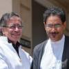 Gustavo Petro (Izq.) e Iván Cepeda (Der.) se reunieron en la Casa de Nariño para pactar los lineamientos de oposición al nuevo Gobierno. FOTO: TOMADA DE X IVÁN CEPEDA PRESIDENTE
