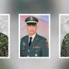 De izquierda a derecha: el soldado profesional Joel Alberto Jiménez, el capitán Marco David Parajón y el soldado profesional Jhon Carlos Marrugo, los militares muertos en Ocaña, Norte de Santander. FOTO: EJÉRCITO NACIONAL