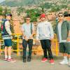 De izquierda a derecha, los miembros de Crew Peligrosos: P Flavor (Sergio Ospina), Rat Race (Cristian Montoya), Hunter MusicMaker (Alexis Giraldo) y el Jke (Henry Arteaga). FOTOS: CORTESÍA