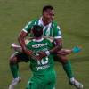 Anoche, los jugadores verdes se reconciliaron con los goles, como Alfredo Morelos y Edwin Cardona que no marcaban hace rato. FOTOS: JUAN ANTONIO SÁNCHEZ