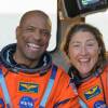 Victor Glover y Christina Koch, astronautas de la NASA que hicieron parte de la misión Artemis II. FOTO: NASA