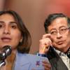 Laura Sarabia, embajadora de Colombia en el Reino Unido, y el presidente Gustavo Petro. FOTOS: COLPRENSA