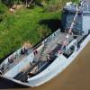 <span class="mln_uppercase_mln">Buque</span><b><span class="mln_uppercase_mln"> de la Armada Nacional en el río Magdalena. FOTO: COLPRENSA </span></b>