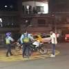El comportamiento agresivo del motociclista quedó registrado en video y servirá como evidencia ante la autoridad competente. FOTO: TOMA DE VIDEO