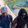 Axel y Mae, turistas franceses que vivieron el terremoto en la Piedra del Peñol. FOTO: CAPTURA DE VIDEO TOMADA DE INSTAGRAM @COUPLEENCAVALE