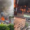 <span class="mln_uppercase_mln">En</span><b><span class="mln_uppercase_mln"> las imagénes se ve la magnitud del incendio, en el que un parqueadero también habría resultado afectado. FOTOS: CORTESÍA DENUNCIAS ANTIOQUIA</span></b>