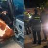 Ocurrió en las vías de Boyacá. FOTO: CAPTURAS DE VIDEO