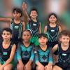De arriba a abajo (de izq. a der.): Thiago Ramírez, Juan José Patiño, Maximiliano Botero, Bryant Soto, Valery Hinestroza, Luciana Tamayo e Isaac Herrera, son los 7 clasificados en Preinfantil al Suramericano. FOTO: CORTESÍA