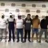 Los capturados serán presentados ante un juez que definirá su situación judicial. FOTO: TOMA DE VIDEO 