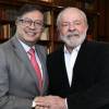 Luiz Inácio Lula da Silva destacó que fue Colombia el país que más visitó durante el mandatario de Gustavo Petro. FOTO: X @PETROGUSTAVO
