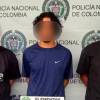 Los sujetos fueron entregados a la Fiscalía y judicializados por el delito de hurto. FOTO: CORTESÍA ALCALDÍA DE RIONEGRO