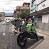 Hasta este parqueadero de ambulancias del Hospital San Rafael, en Itagüí, llegó el vehículo particular con el cuerpo de Rodríguez Ascanio. FOTO: LAURA ROSA JIMÉNEZ VALENCIA